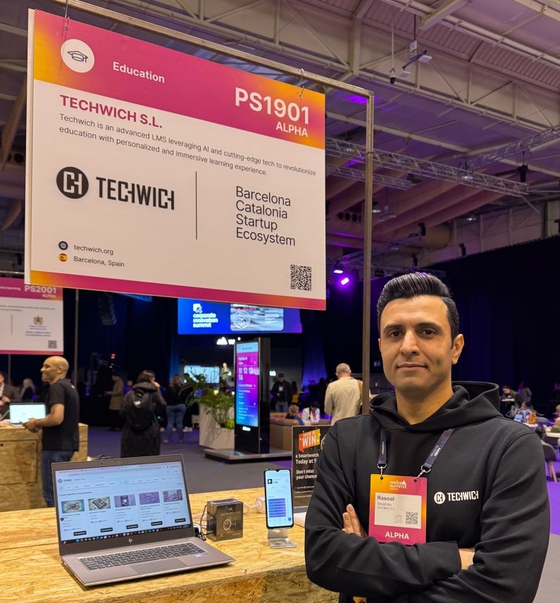 Techwich at Web Summit 2024 as part of the Barcelona–Catalonia ecosystem